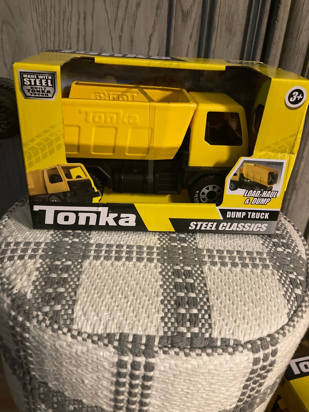 Tonka Yellow Steel Classics Dump Truck Toy